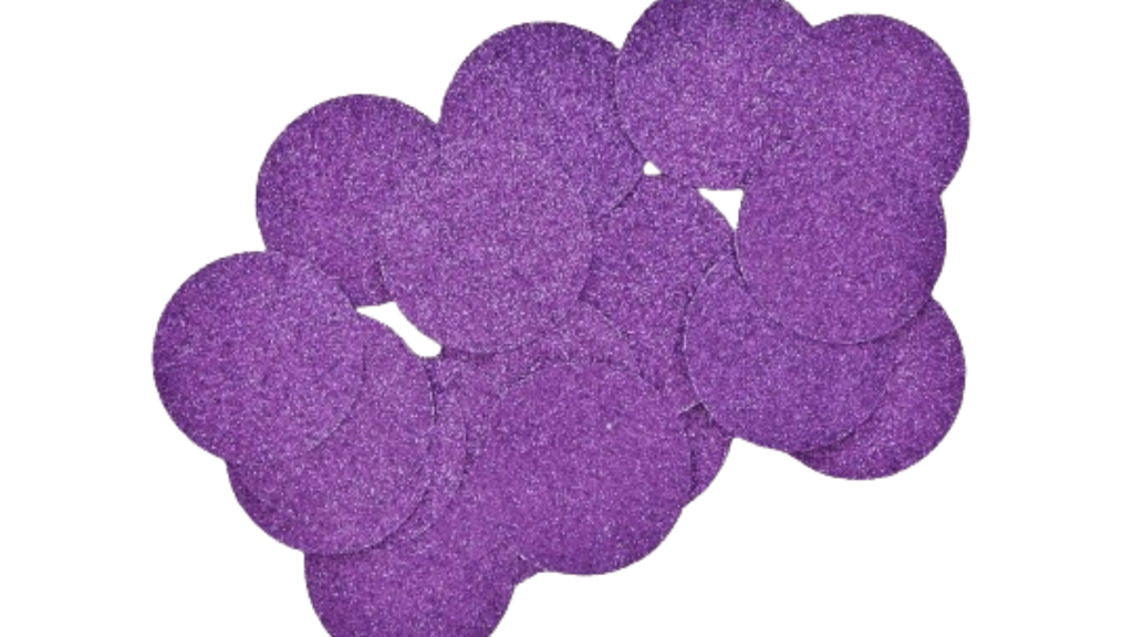Purple Confetti Paper